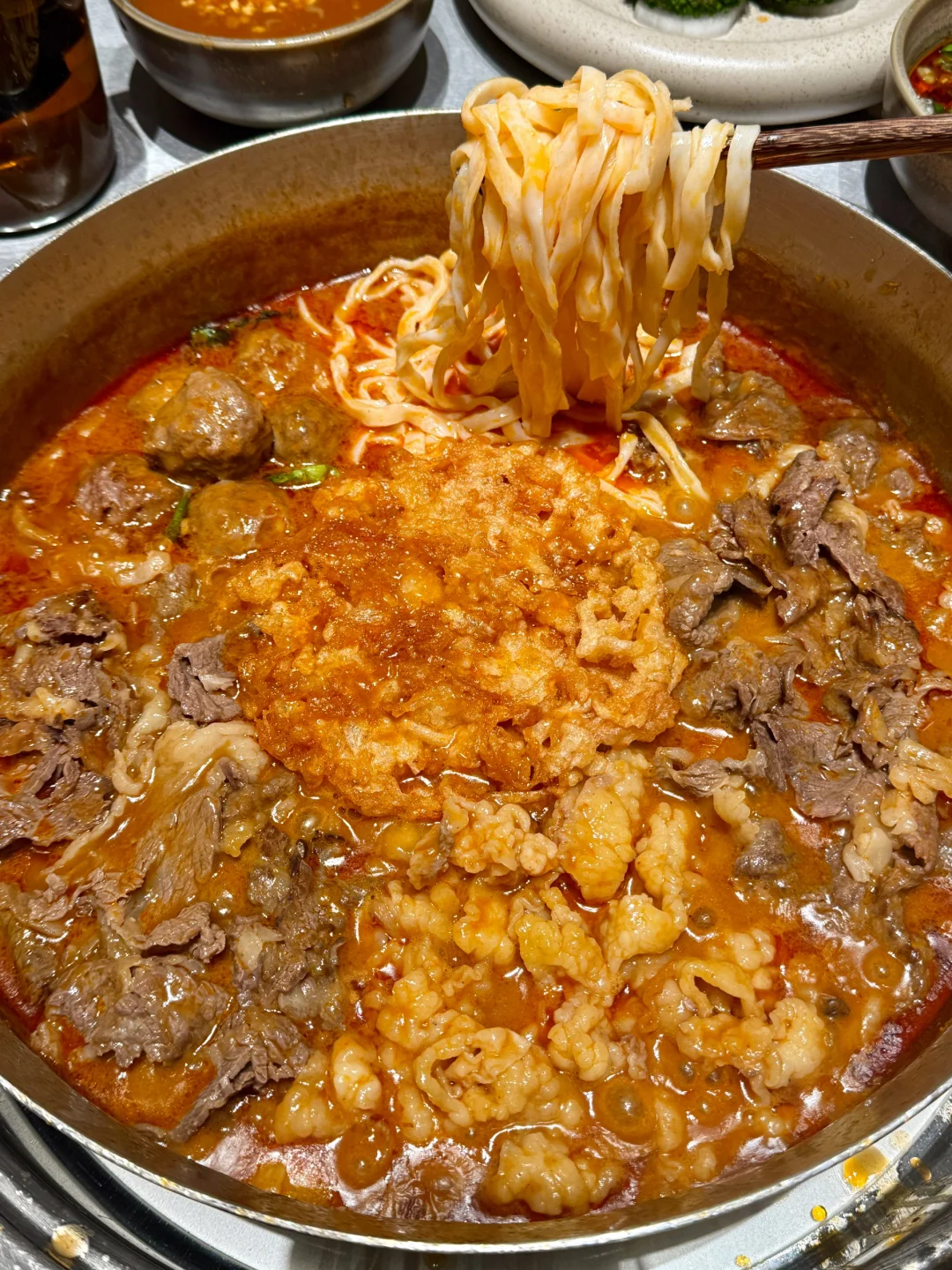 感觉是目前杭州最好吃的！！！（沙茶锅之光