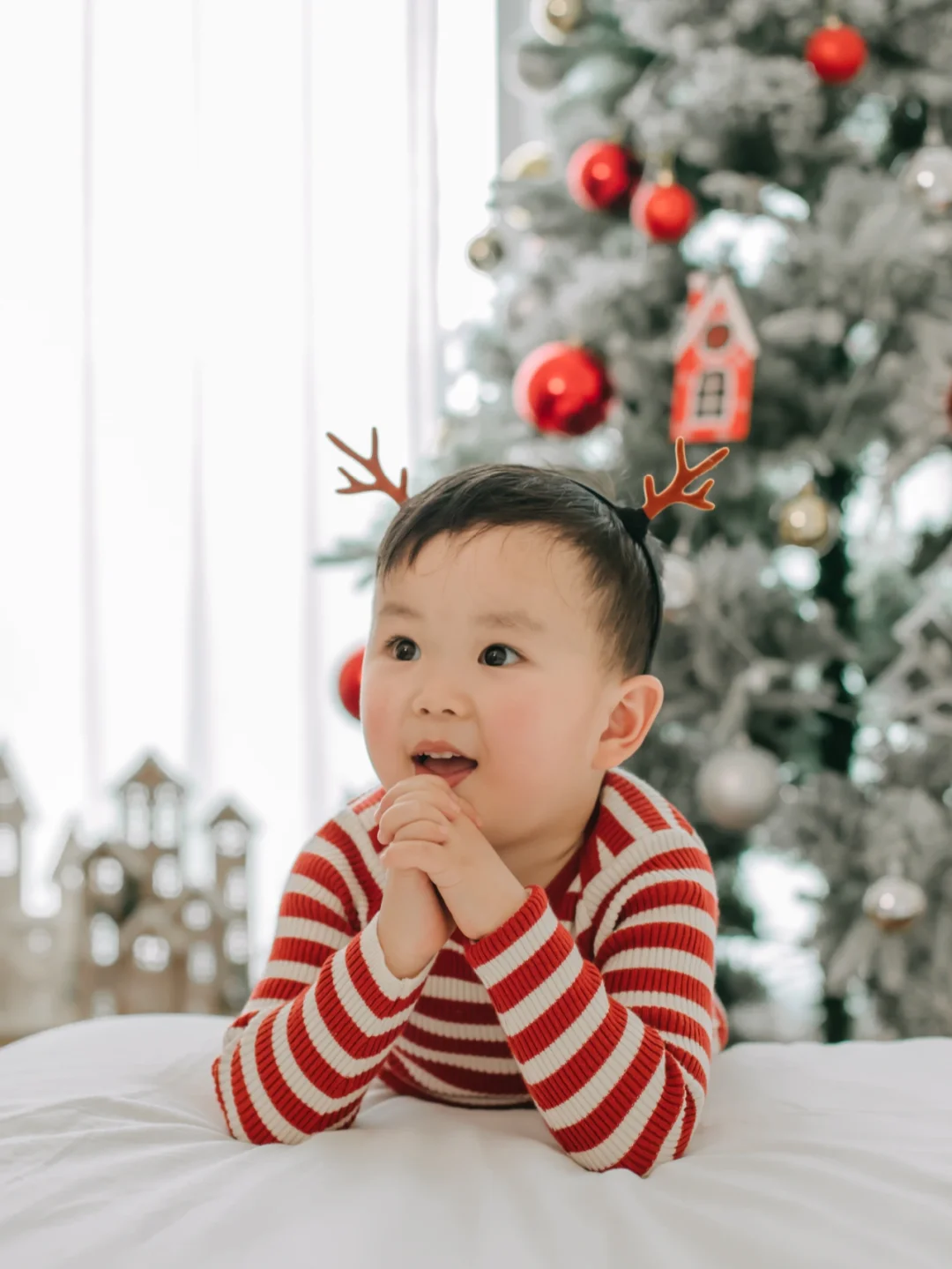 属于小朋友们的圣诞节🎄超有氛围的照片了