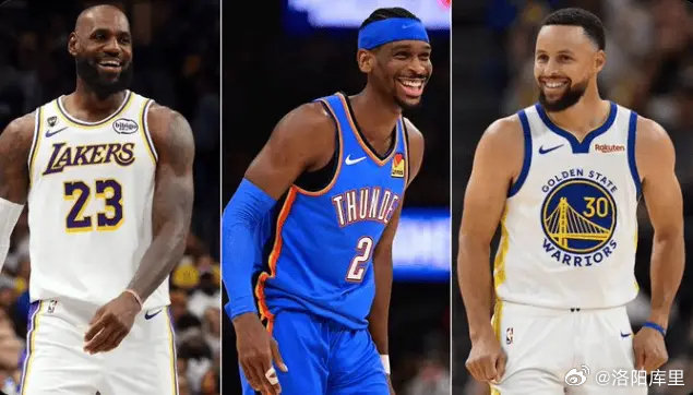 #NBA[超话]#  现役同一赛季获MVP+总冠军的球员：詹姆斯、库里、亚历山大 ​