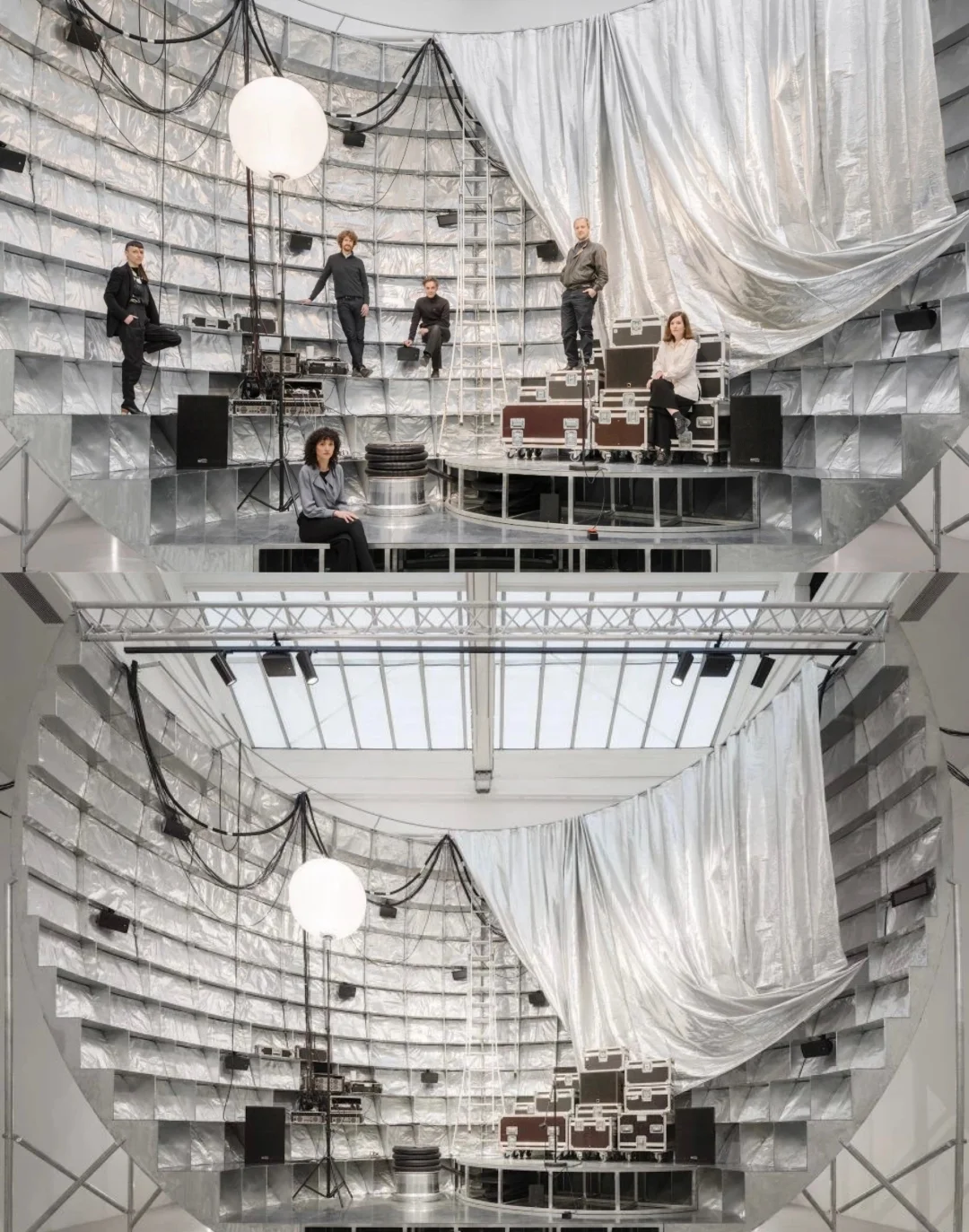 各种新材料的使用大大丰富了舞台设计的手段