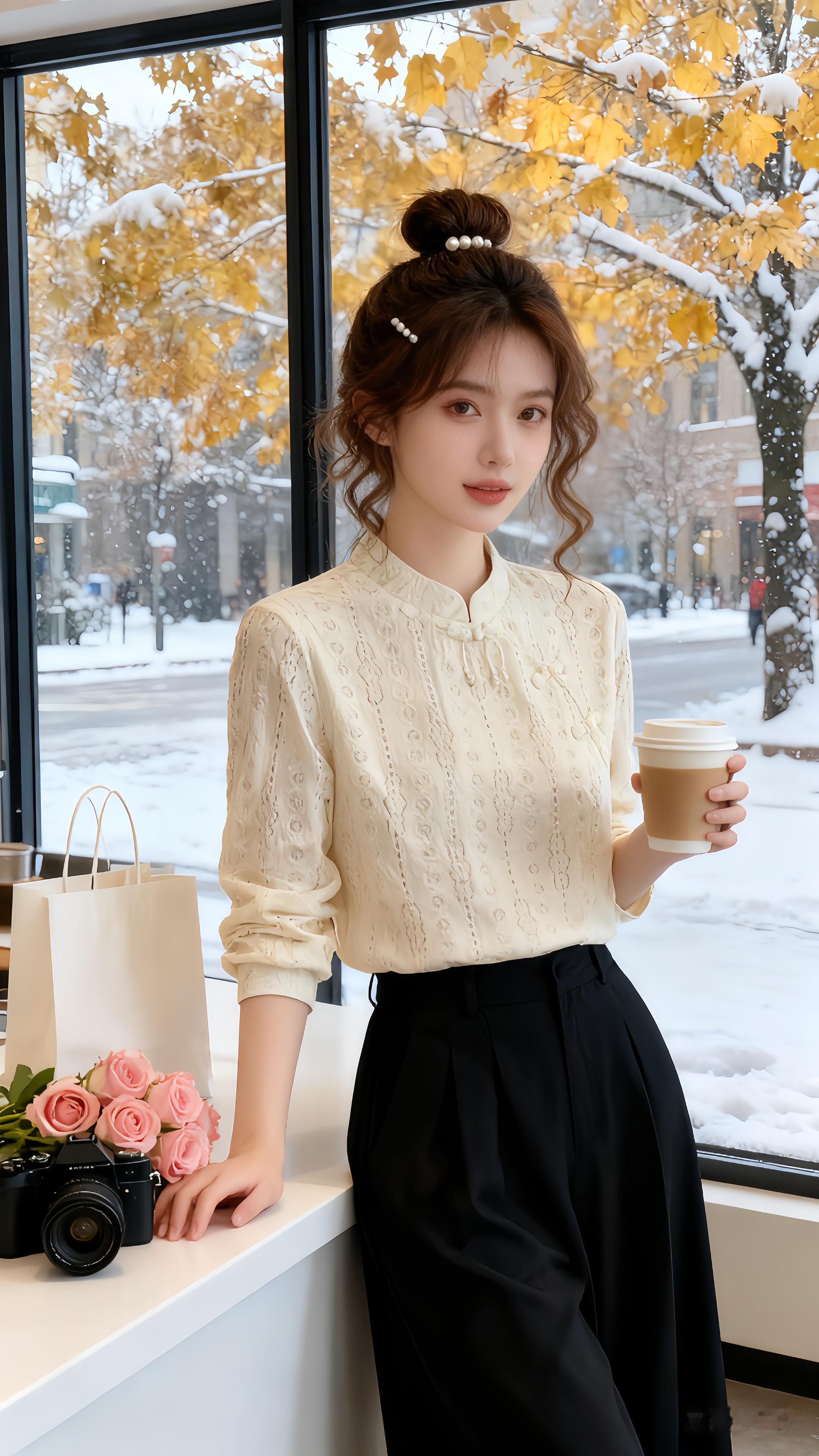 <p>每日分享 上衣穿搭 名媛风 冬季搭配 中式风穿搭 <!--{im...