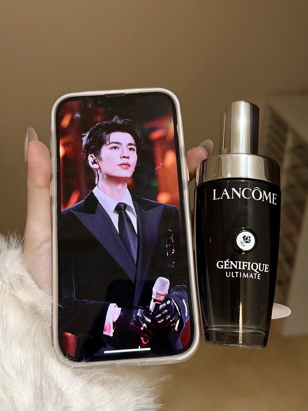 全款拿下凌帝的爱用精华，感觉有点暧昧了…