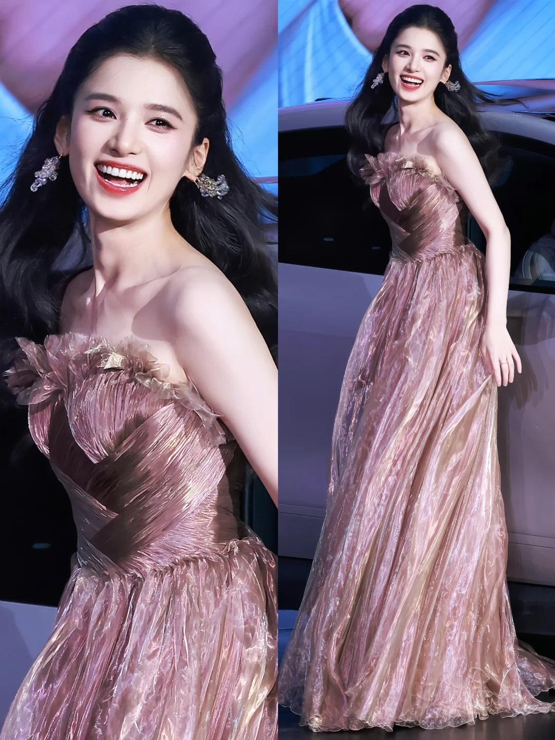 张婧仪今日线下神图来啦，惊为天人的美貌！
