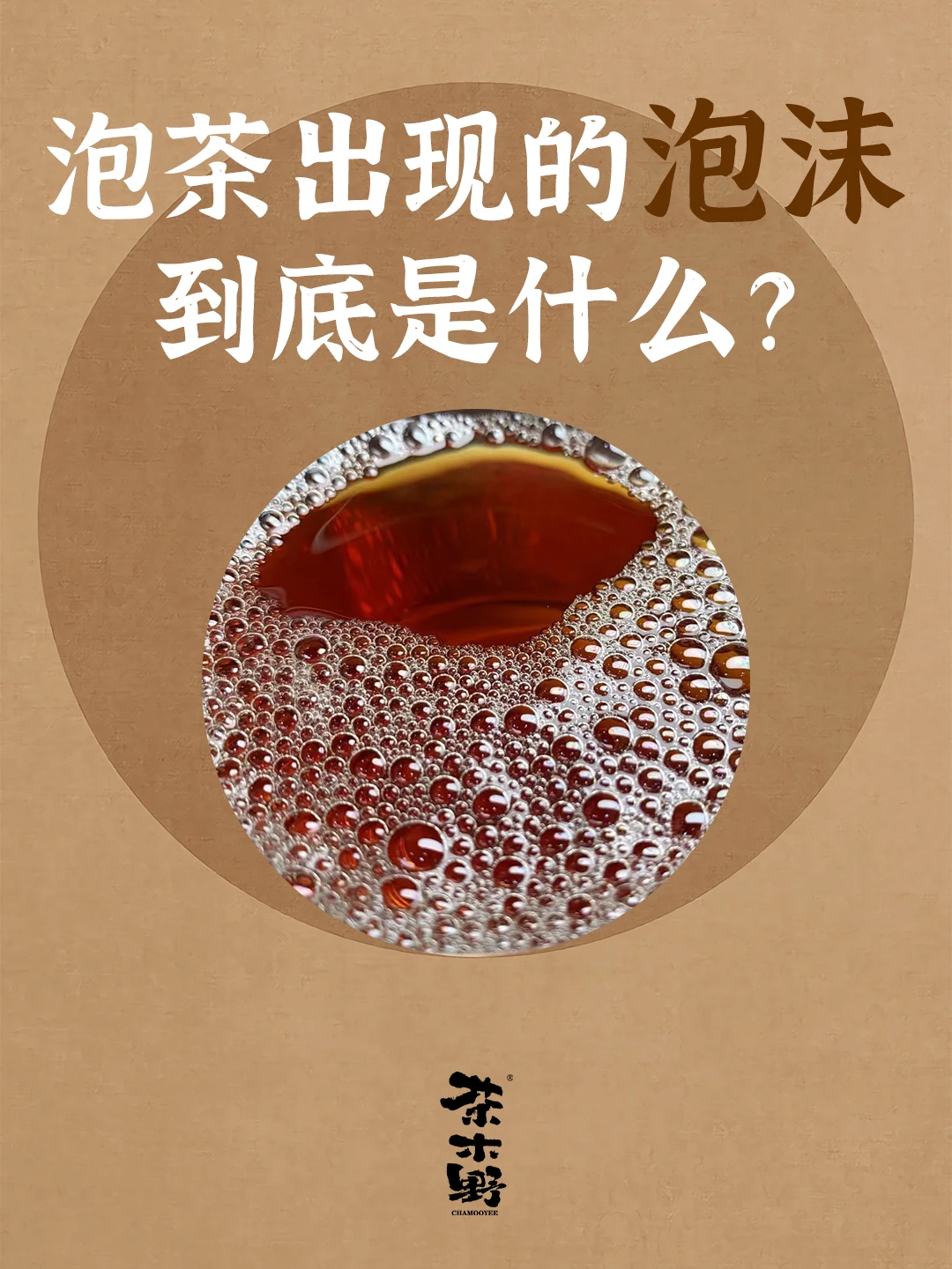 知识分享丨那些茶汤上的泡沫