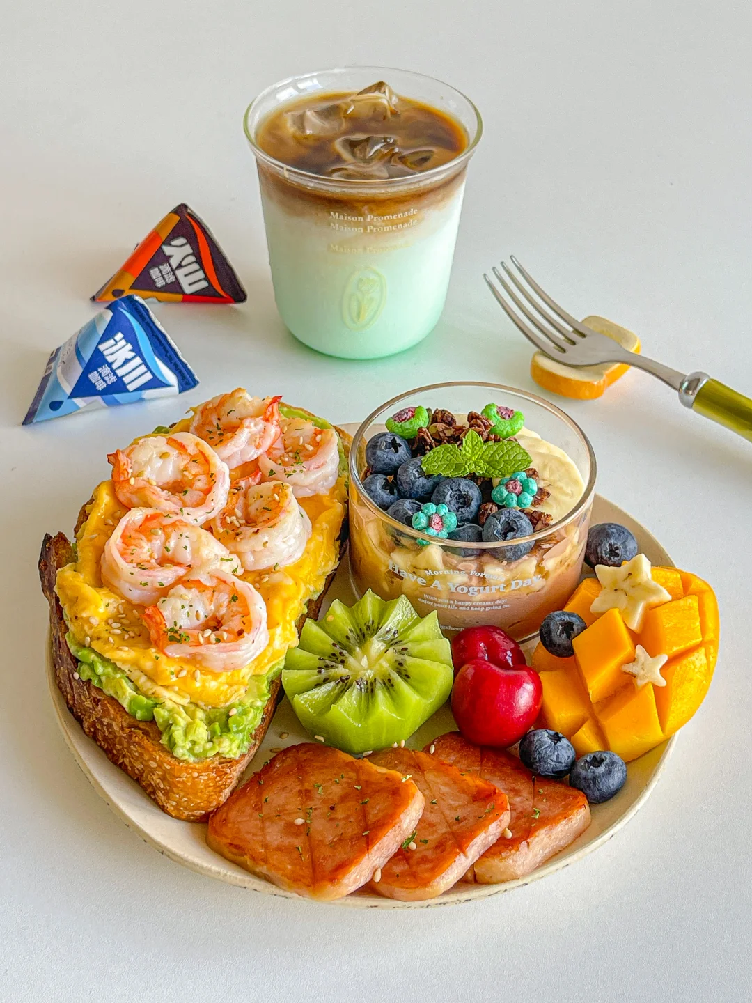 🍃把夏天装进餐盘里🥑咖啡液神仙喝法☕