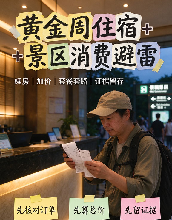 黄金周住宿景区消费避雷攻略