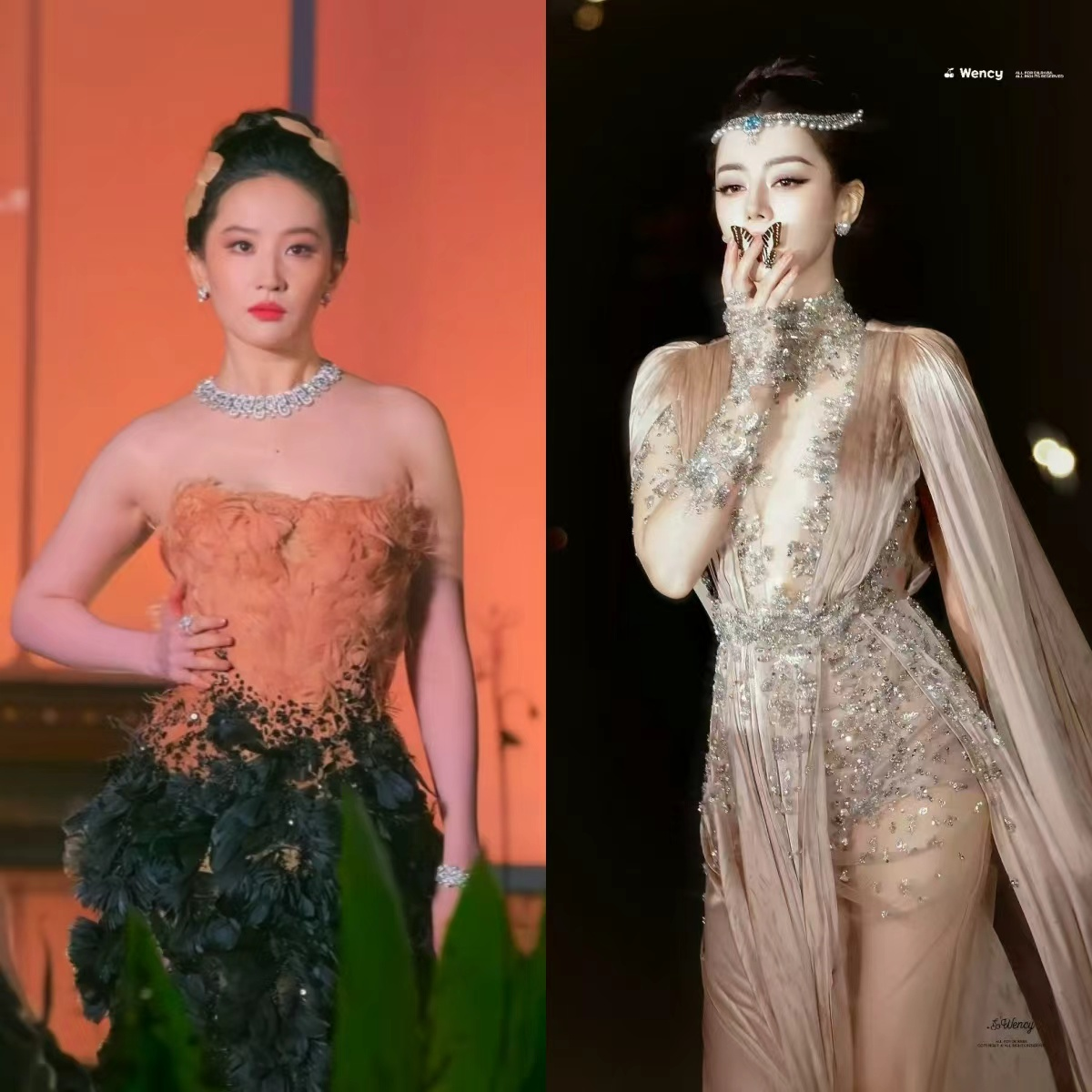 刘亦菲今晚估计要失眠了，因为她想不明白，明明自己是vogue走秀的压轴明星，为什么观众议论最多的不是她，而是开场的迪丽热巴！
但你替她失眠之前，先看看她手里攥着的牌，压根不是“今晚谁更出圈”这一张。 迪丽热巴那一下确实炸，微博话题“迪丽热巴 毯神”阅读量冲到12.2亿，讨论量超过38.3万。微信指数