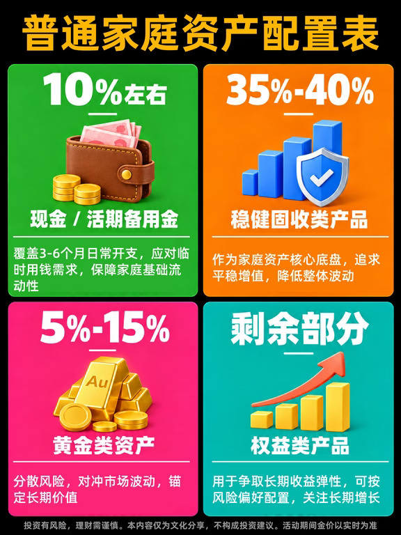 家庭资产配置，普通人的熊猫金币入门课