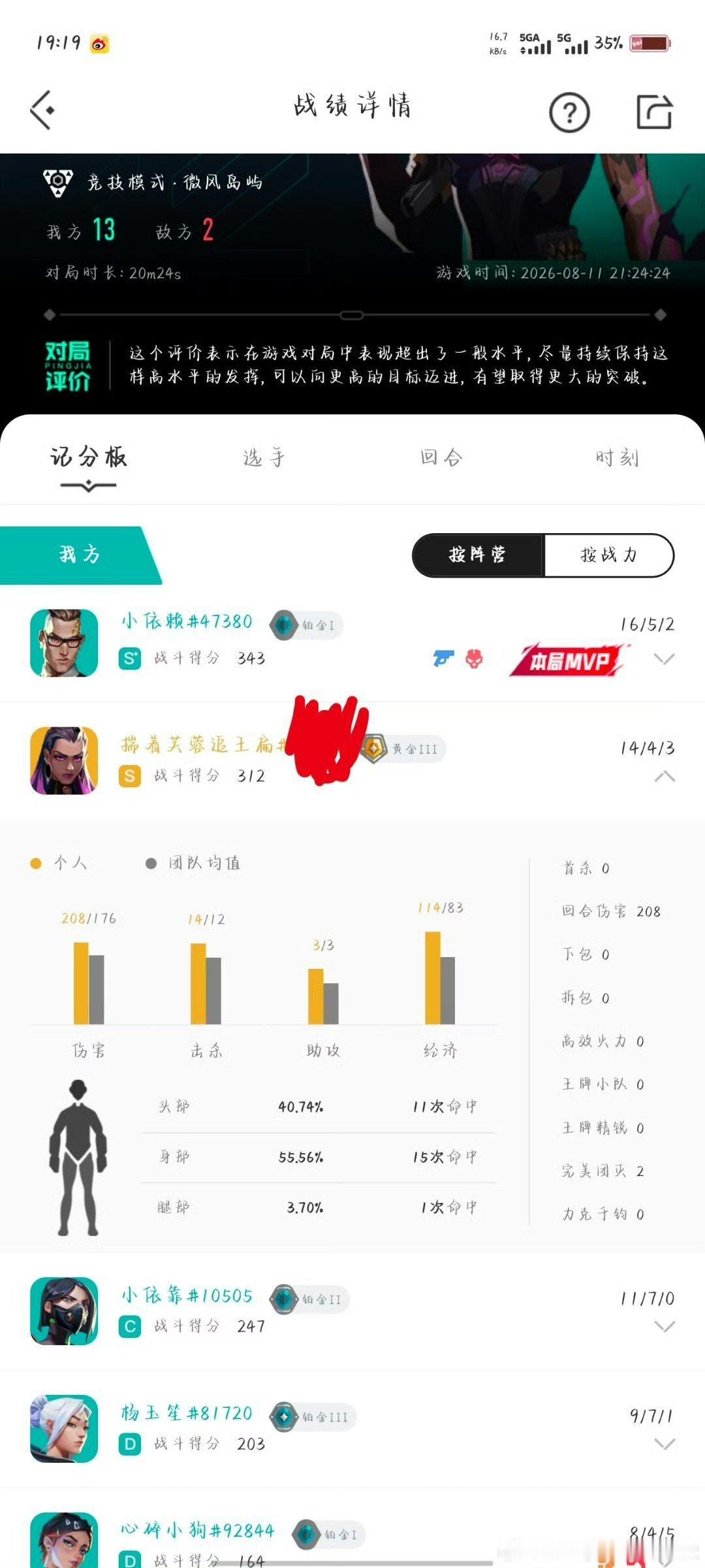 #无畏契约[超话]# 我的无畏契约账号被人恶意盗号 开挂封了十年 我本来很期待被盗申诉能给我解开的 可是呢 直接给我驳回了 我的无畏契约账号在八月十一号被检测到第三方软件 在十八号我下午上号打了几把被封禁 我都蒙了 我刚充的钱 我不知道怎么就被封了我还以为我卡了 然后看处罚显示十一号 ​