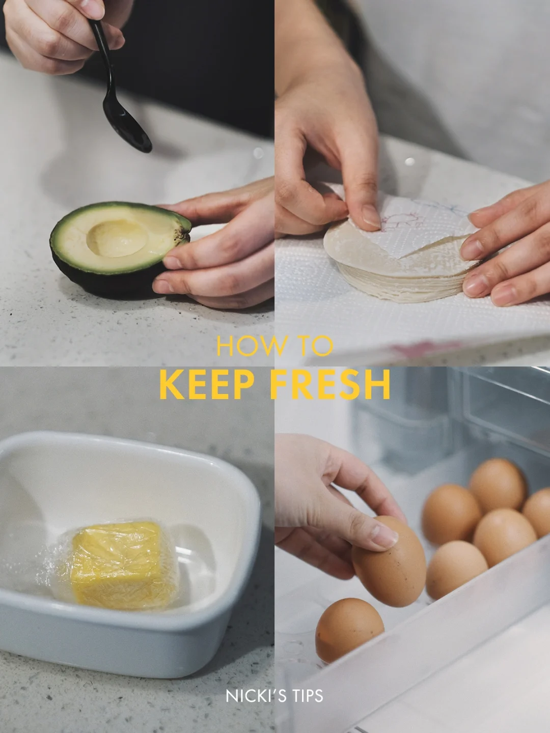 这8种食材的保鮮方法，你们知道吗？（下）