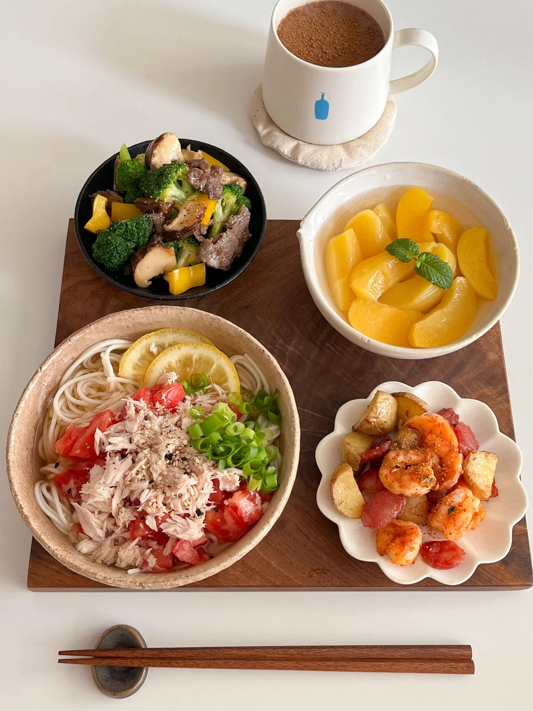 清爽一夏｜属于夏天的冰镇番茄凉面🍅