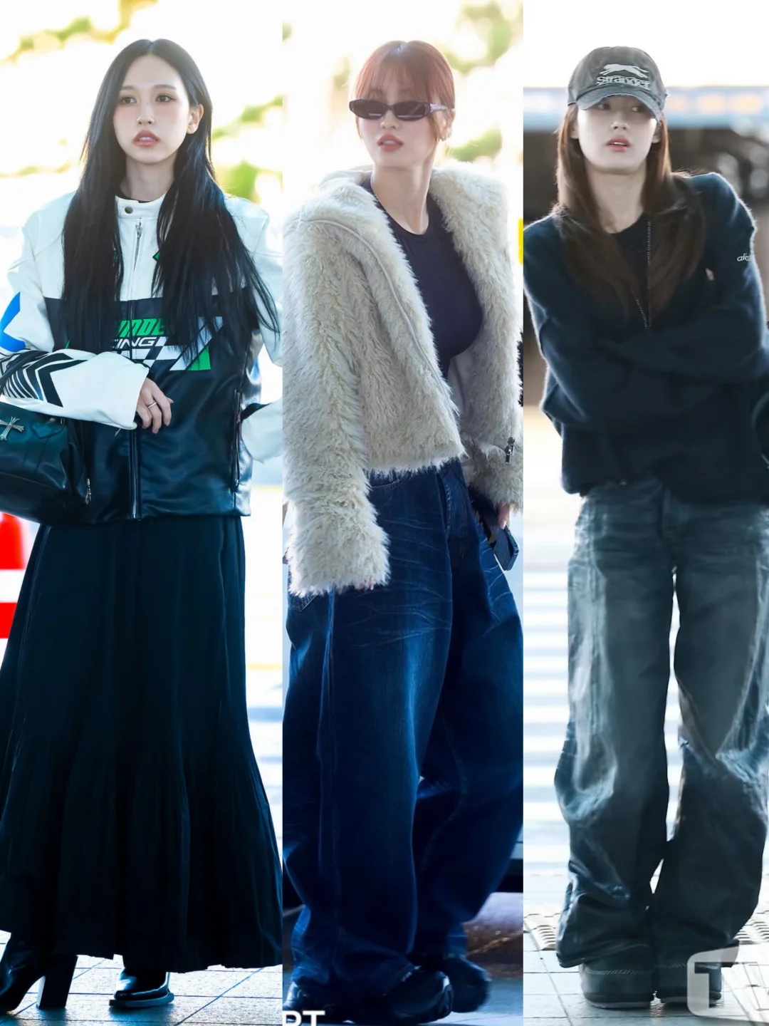 Twice今日机场街拍，大早上起来看美女！