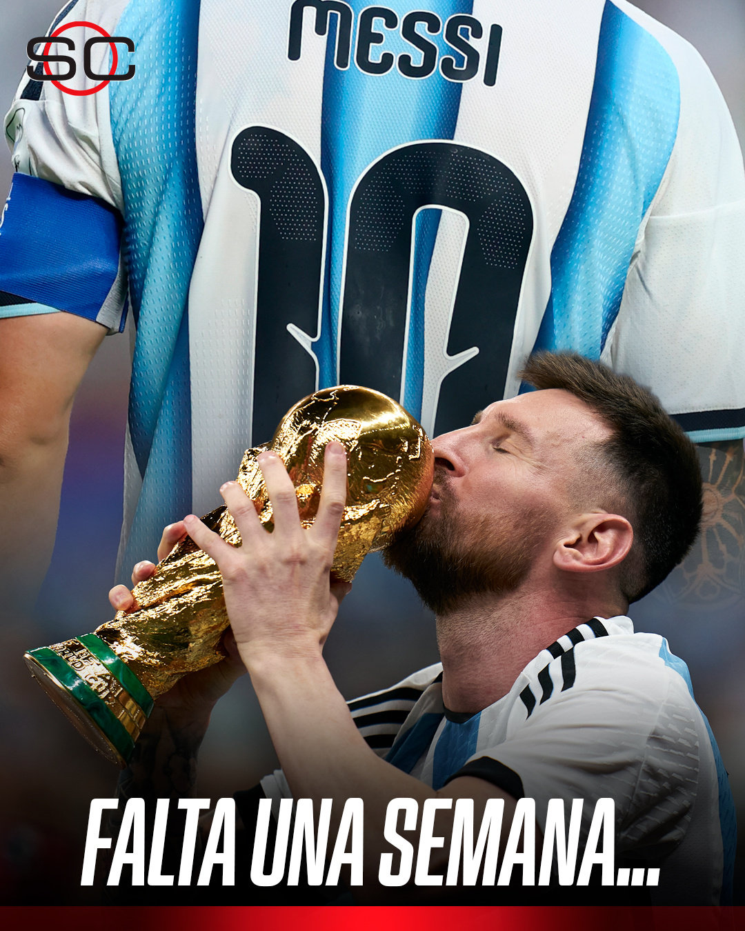 🥹 我们还没准备好：距离梅西告别阿根廷国家队只剩一周了！🇦🇷

#阿根廷国家队##梅西[超话]# ​