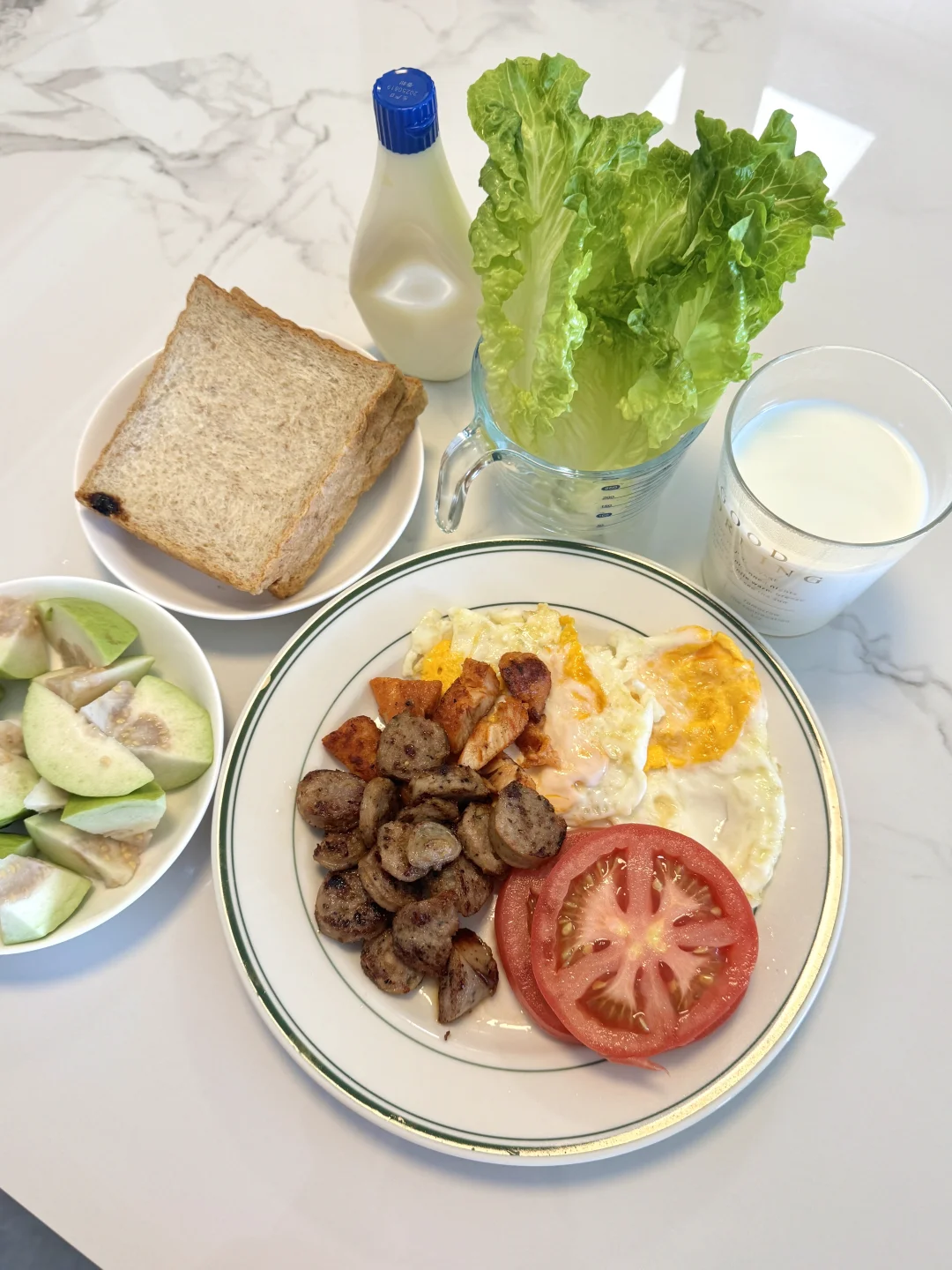 近期早餐合集｜每天都被自己的早餐治愈🌈