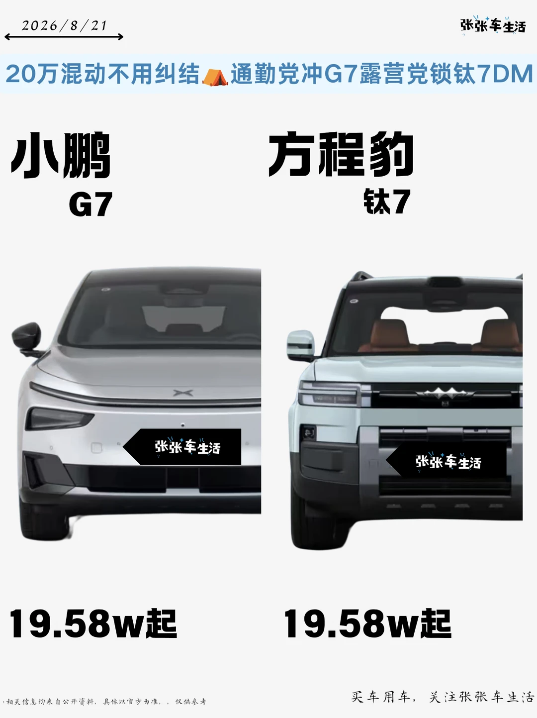 20万混动不用纠结⛺️通勤党冲G7