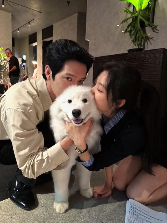 好幸福的一家三口🥰