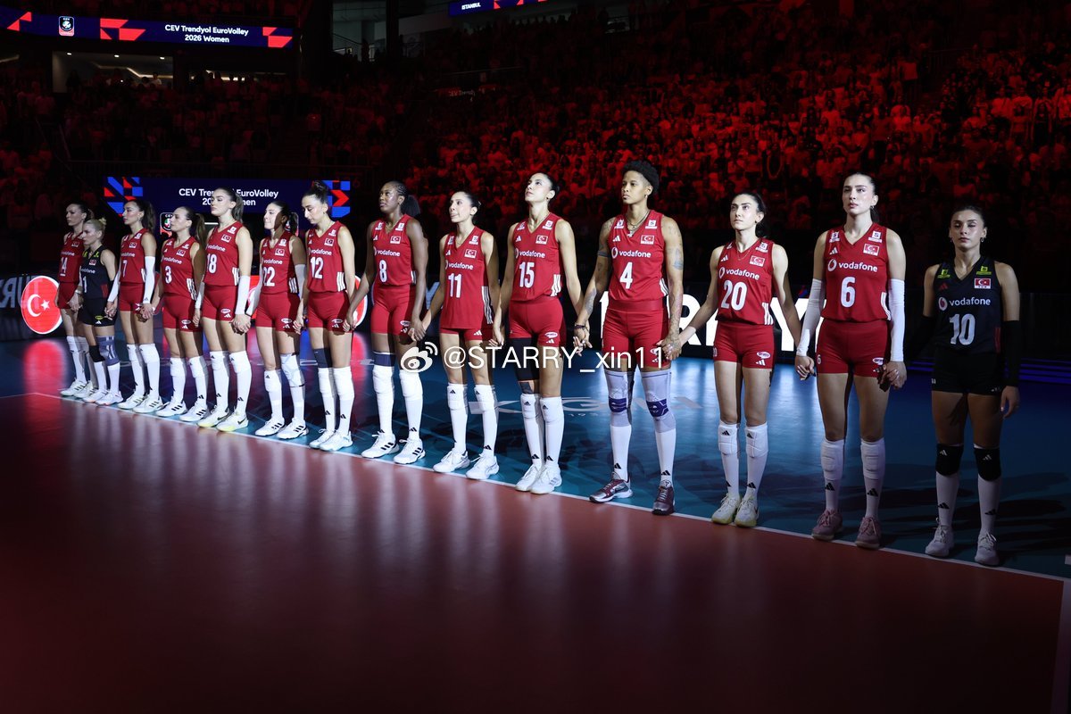 土耳其🇹🇷女排连续6次晋级欧锦赛四强

⚡️ 2015 x 4⃣
⚡️ 2017 x 🥉
⚡️ 2019 x 🥈
⚡️ 2021 x 🥉
⚡️ 2023 x 🥇
⚡️ 2026 x ❔

#2026年女排欧锦赛##女排[超话]# ​