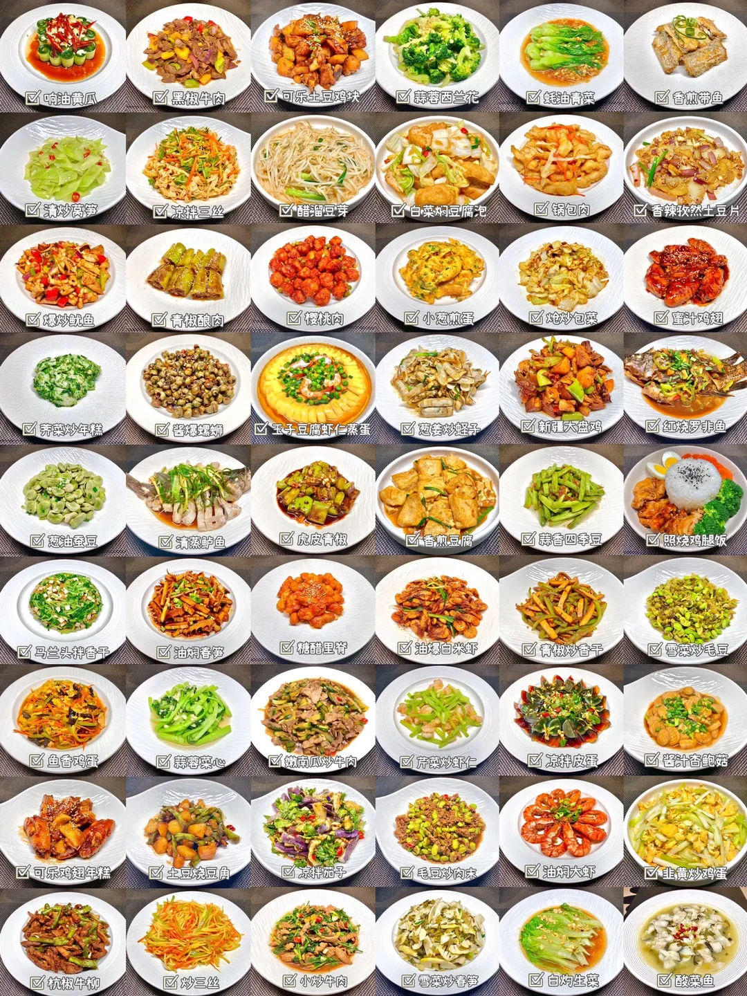 二人食｜一个月不重样家常菜合集🔥🔥