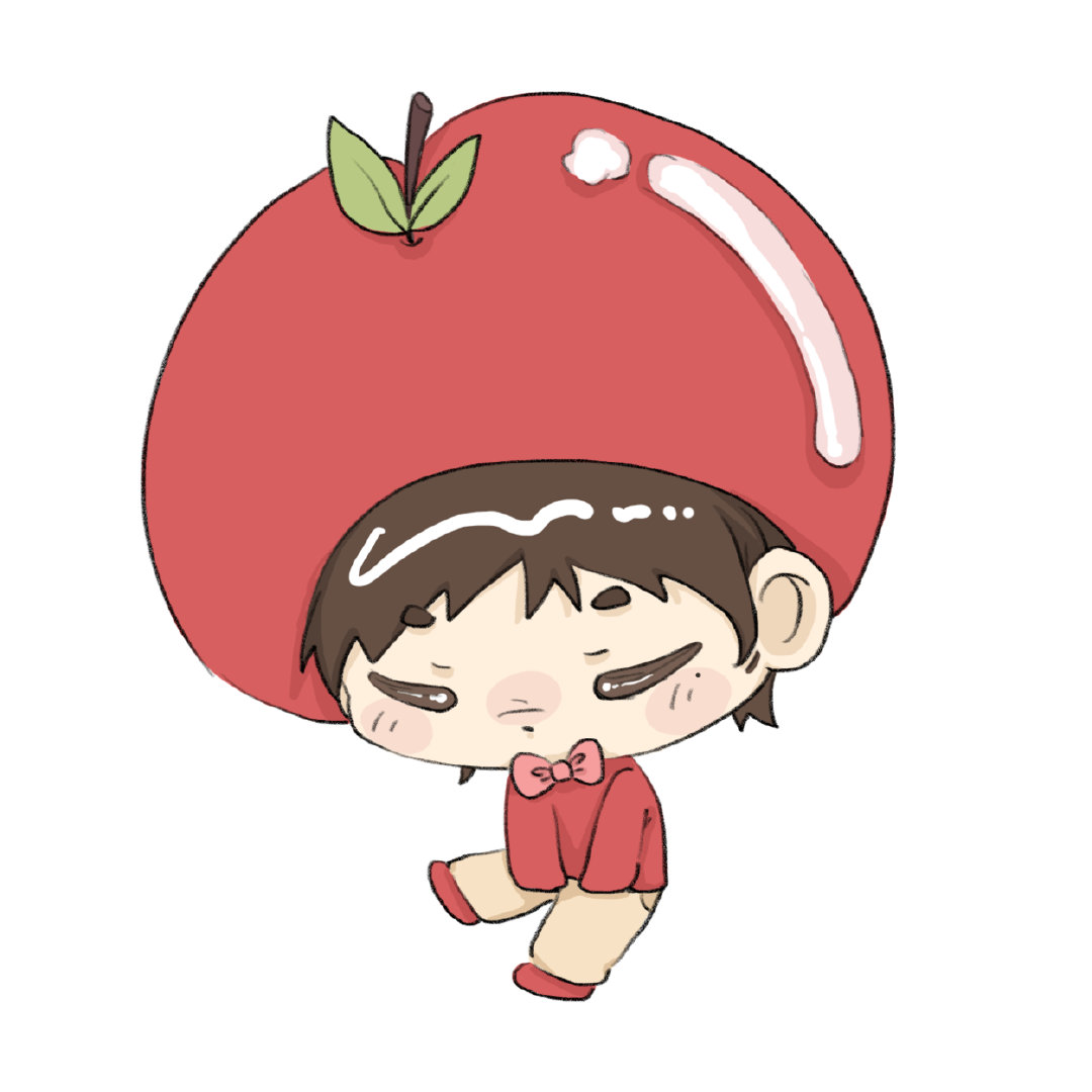 #大帅MJJ[超话]# 
请大家吃这个苹果小蛋 ​