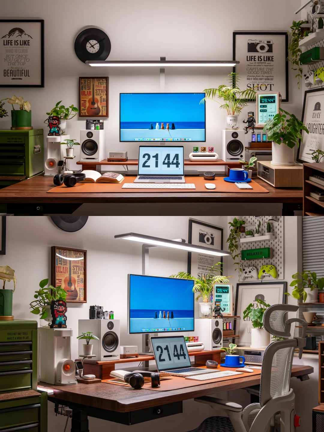 我的治愈系书桌|氛围感与生产力共存