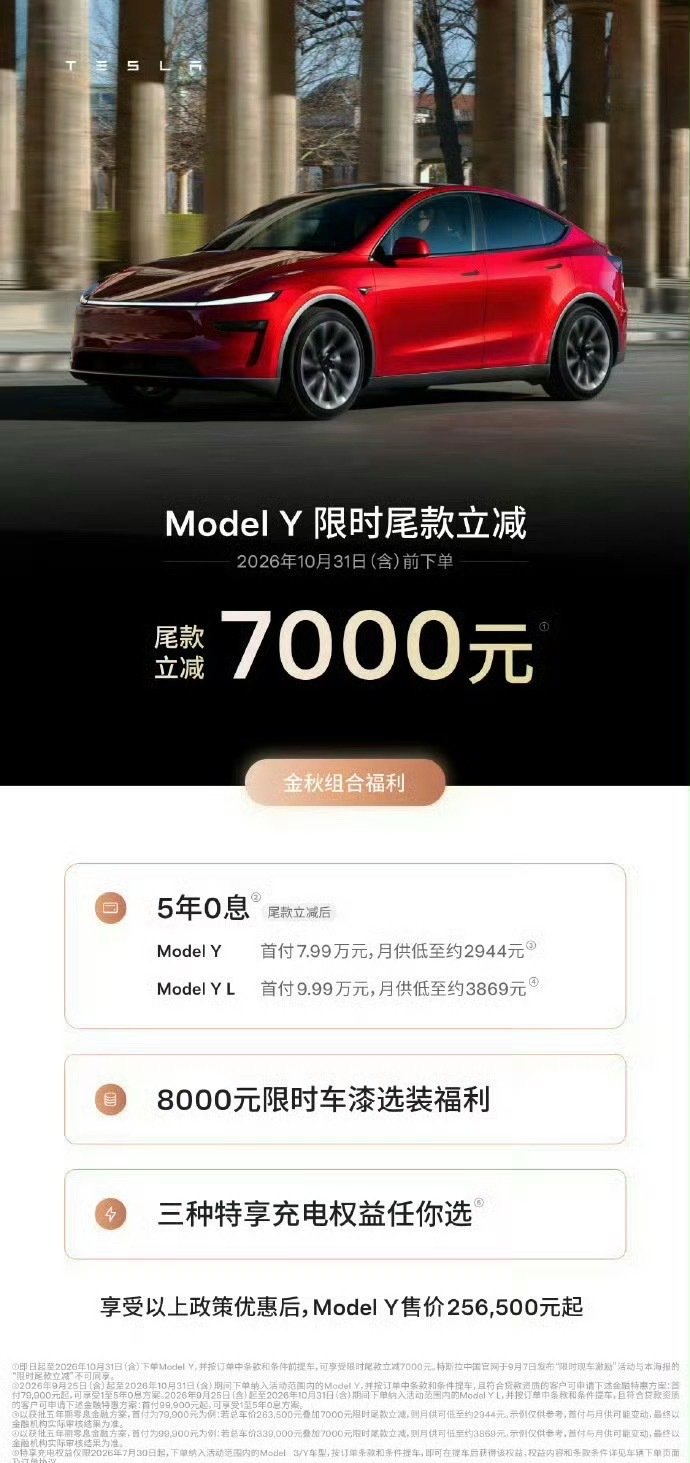 什么鬼？特斯拉Model3降五千，model y降七千，现在就算特斯拉车主维权也不行了，维权速度跟不上降价速度，不过这个价买特斯拉真的香！#特斯拉##特斯拉中国又宣布降价# ​
