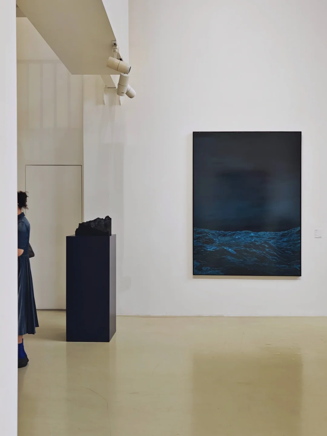 他的风景画里，没有风景