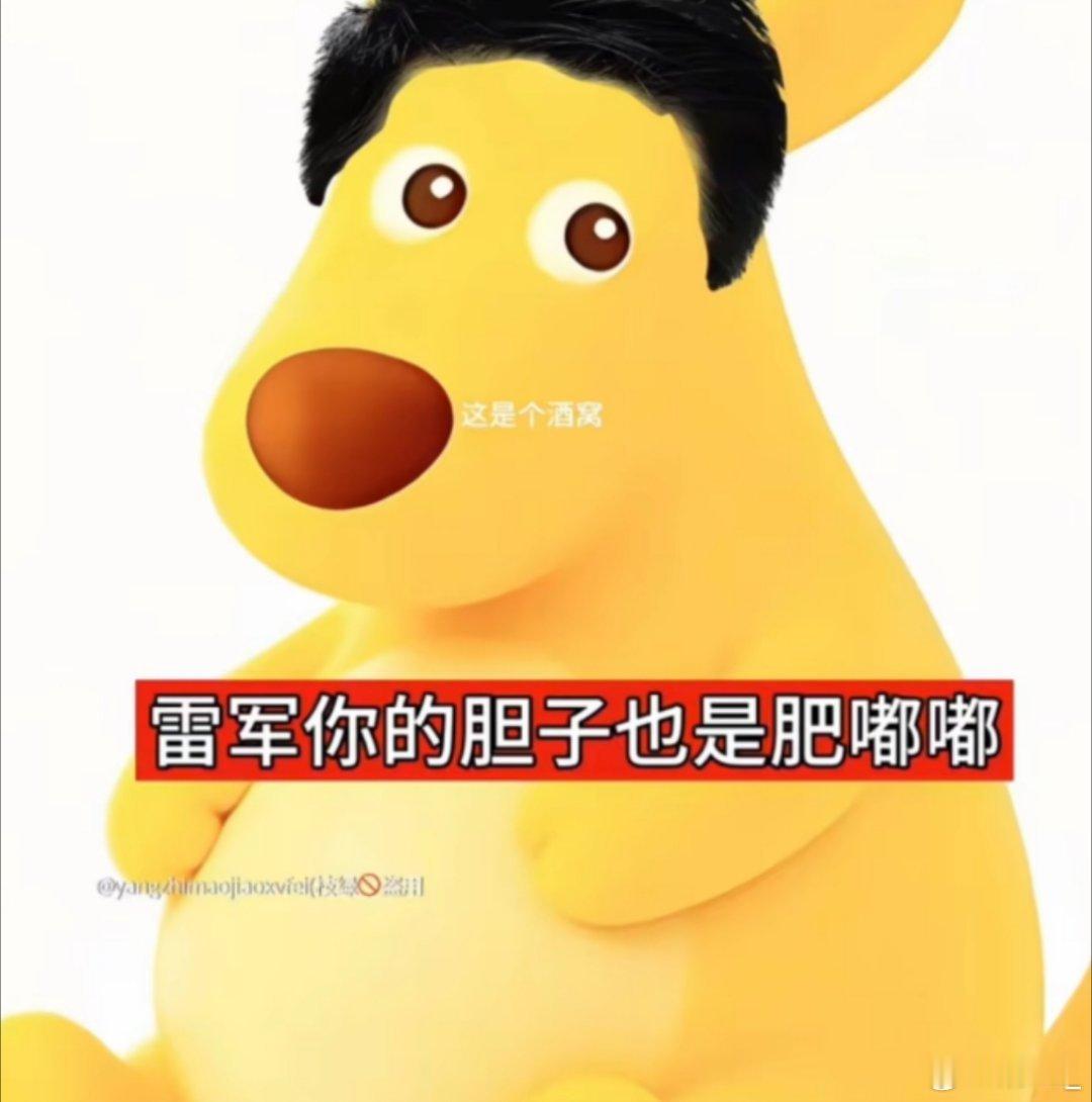 #雷军[超话]#这谁做的 笑死我了[泪奔]尤其那个酒窝 ​