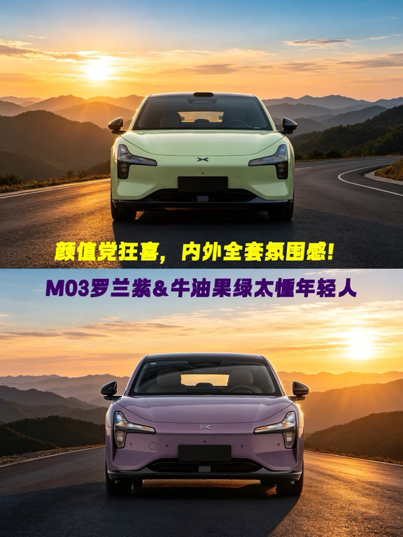 M03新套装｜5499拿下车漆+轮毂+Nappa真皮！