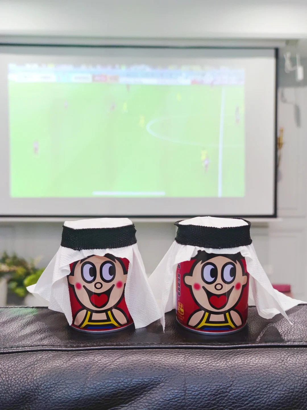 旺旺申请出战⚽️就问你卡塔尔王子帅不帅？！