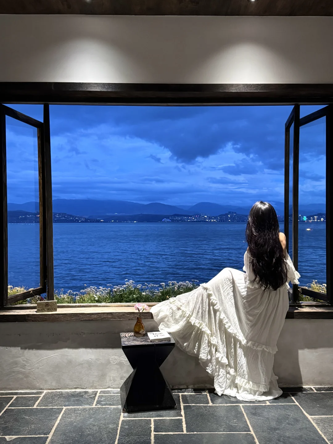 大理拍照/洱海心邸咖啡蓝调🌊附时间机位