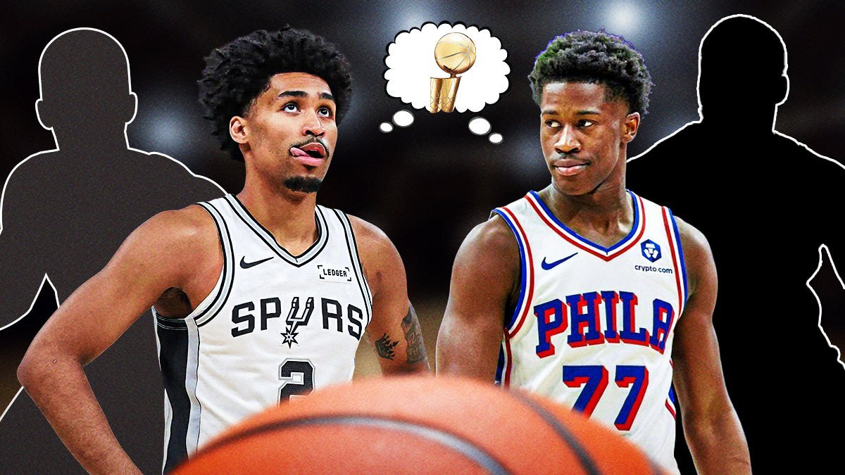 #NBA[超话]#争冠变量！哈珀、埃奇坎姆领衔五大爆发候选人，新赛季或将改写NBA格局

外媒盘点2026-27赛季能够左右争冠走势的潜力爆发球员。马刺的迪伦·哈珀季后赛已经打出亮眼表现，自信目标追逐乔丹、科比，是本赛季最受期待的新星。76人二年级侧翼VJ·埃奇坎姆，在詹姆斯、恩比德等巨星身边，是球队争 ​