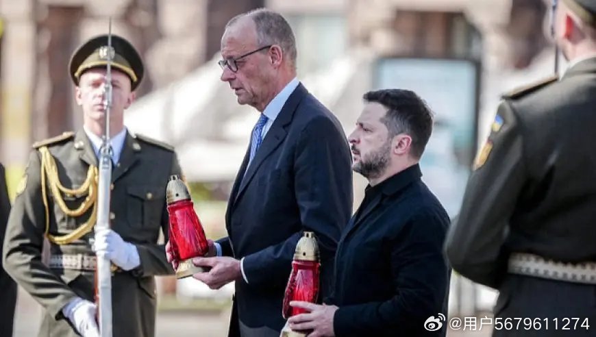 德国总理默茨“无预告”突访基辅，德将再向乌提供13.5亿欧元援助 来自​