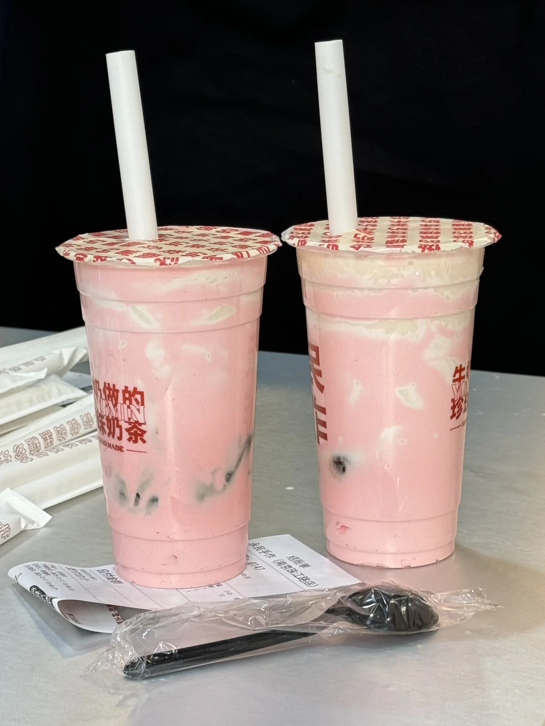 苹果蛋糕奶茶！！！谁喝谁知道😭