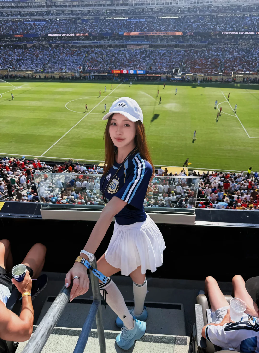 在纽约看到了世界杯决赛⚽️