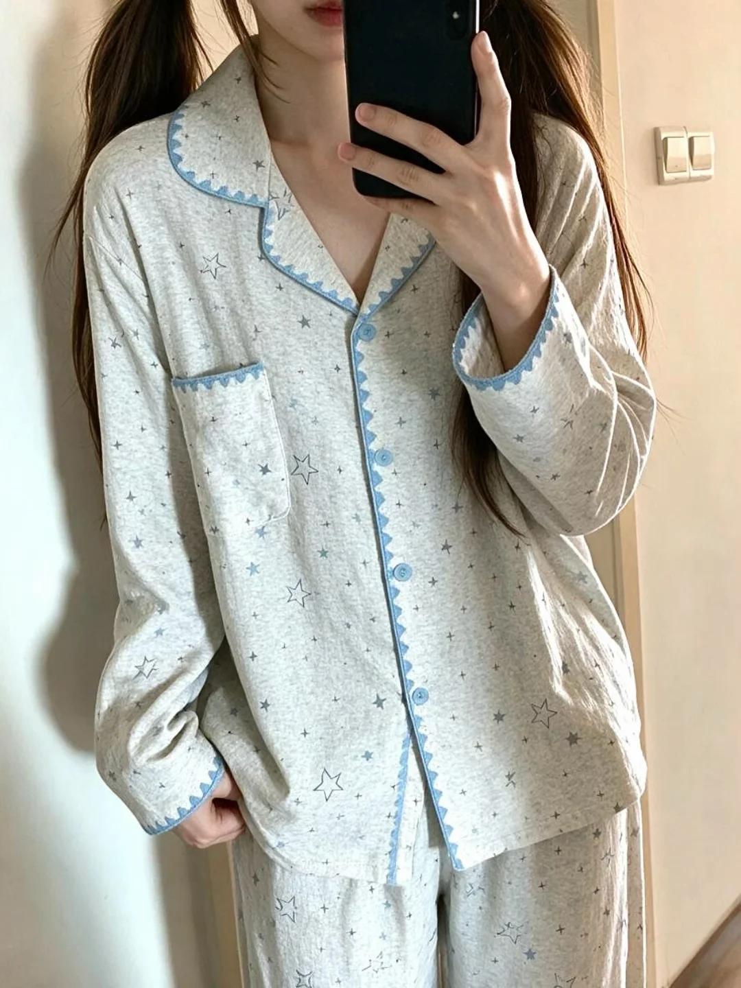 海盐星星！！干净！！清冷！！淡人人生睡衣！！💙