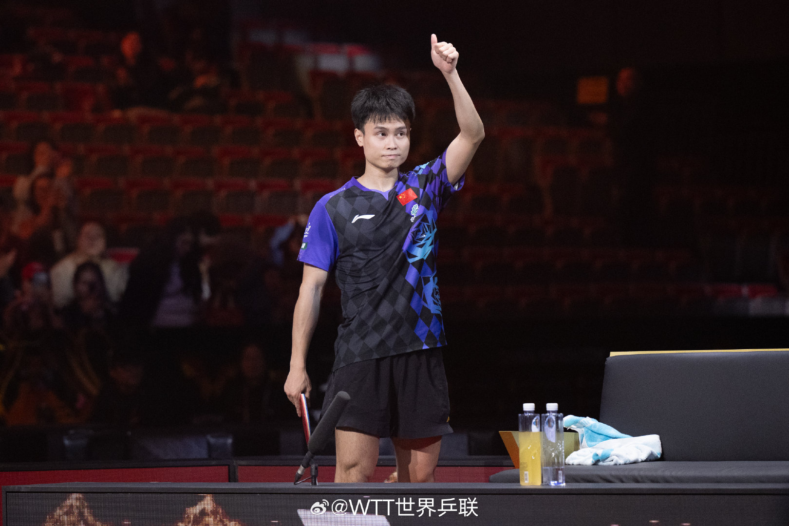 #WTT中国大满贯2026# 

男单1/4决赛
周启豪(CHN)4-2张禹珍(KOR)【12-10，8-11，4-11，11-9，14-12，11-6】 ​​​​