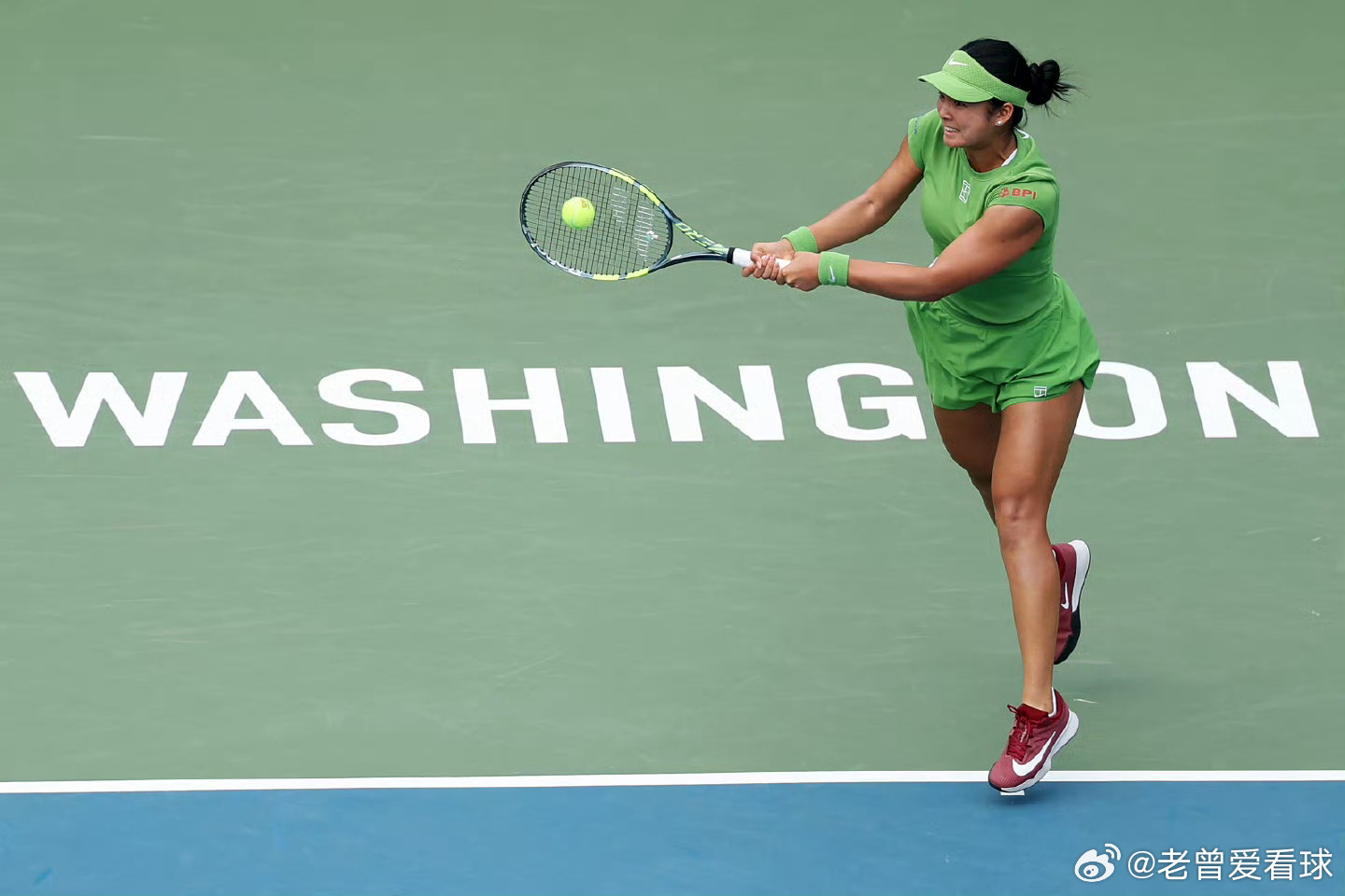 WTA华盛顿站郑钦文遭逆转出局 状态起伏引发球迷热议  WTA500华...
