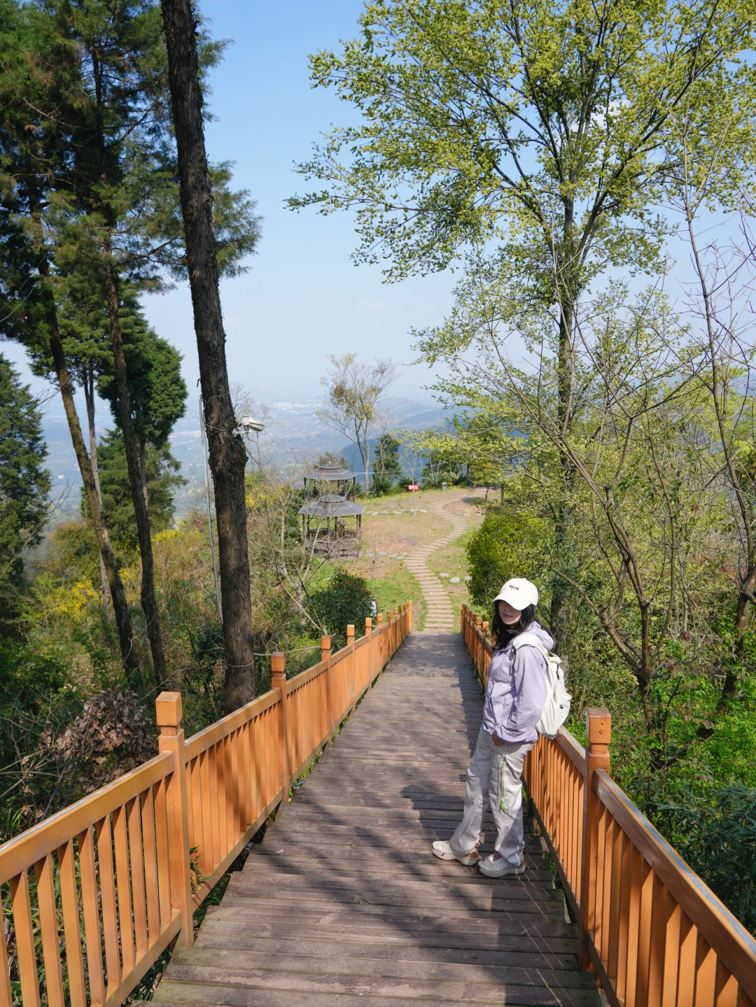 成都40min！登高望远徒步赏花🌸亲子也很友好