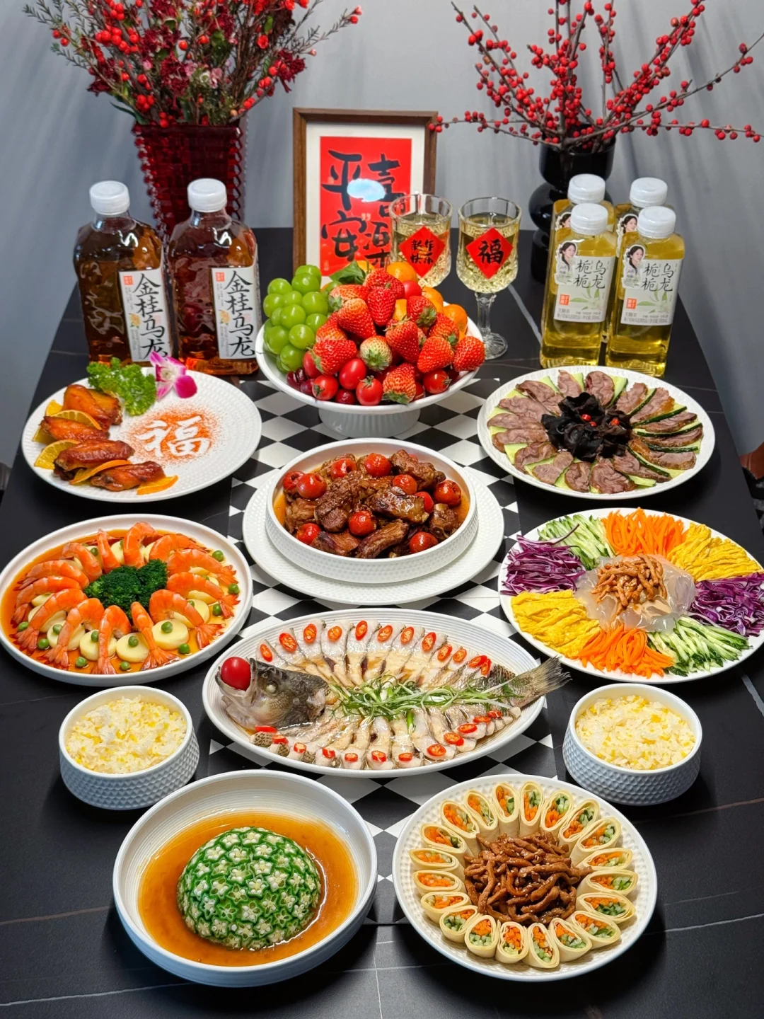 年夜饭菜谱 | 家人闲坐，灯火可亲