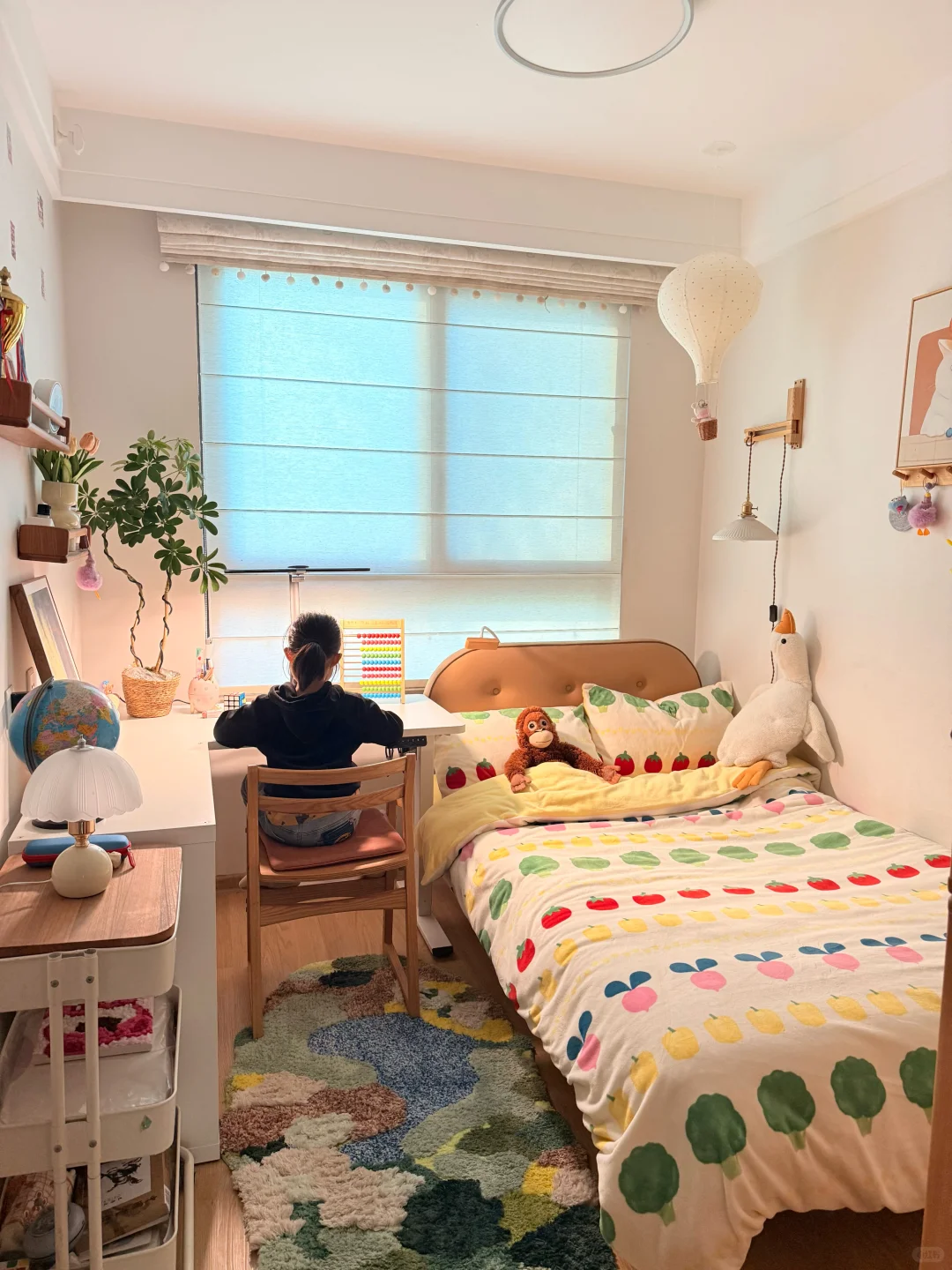 7m²女儿房改造，明亮舒适，可以住到18岁 ～