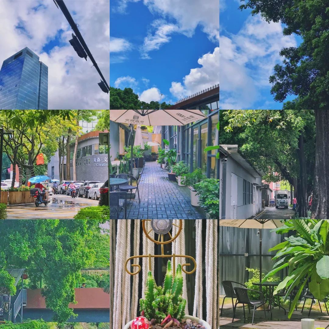 雨后，漫画版的色彩