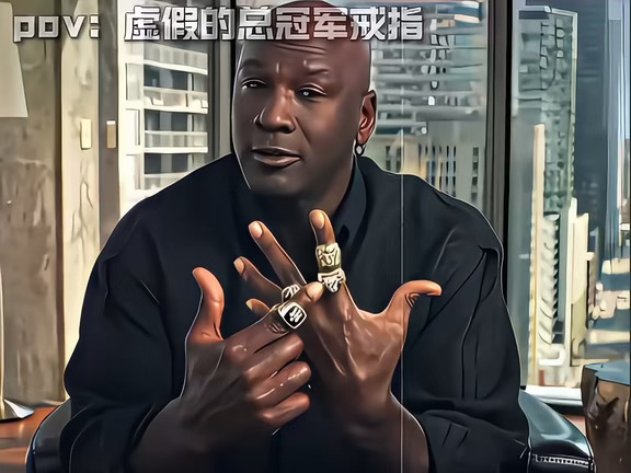 “乔丹还是略逊库里一筹”#NBA #库里 #乔丹#戒指#灭霸手套