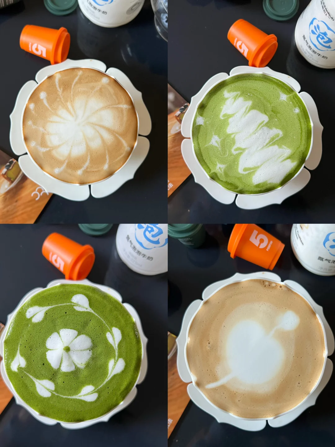 咖啡小白不敢相信自己是第一次做咖啡钩花！