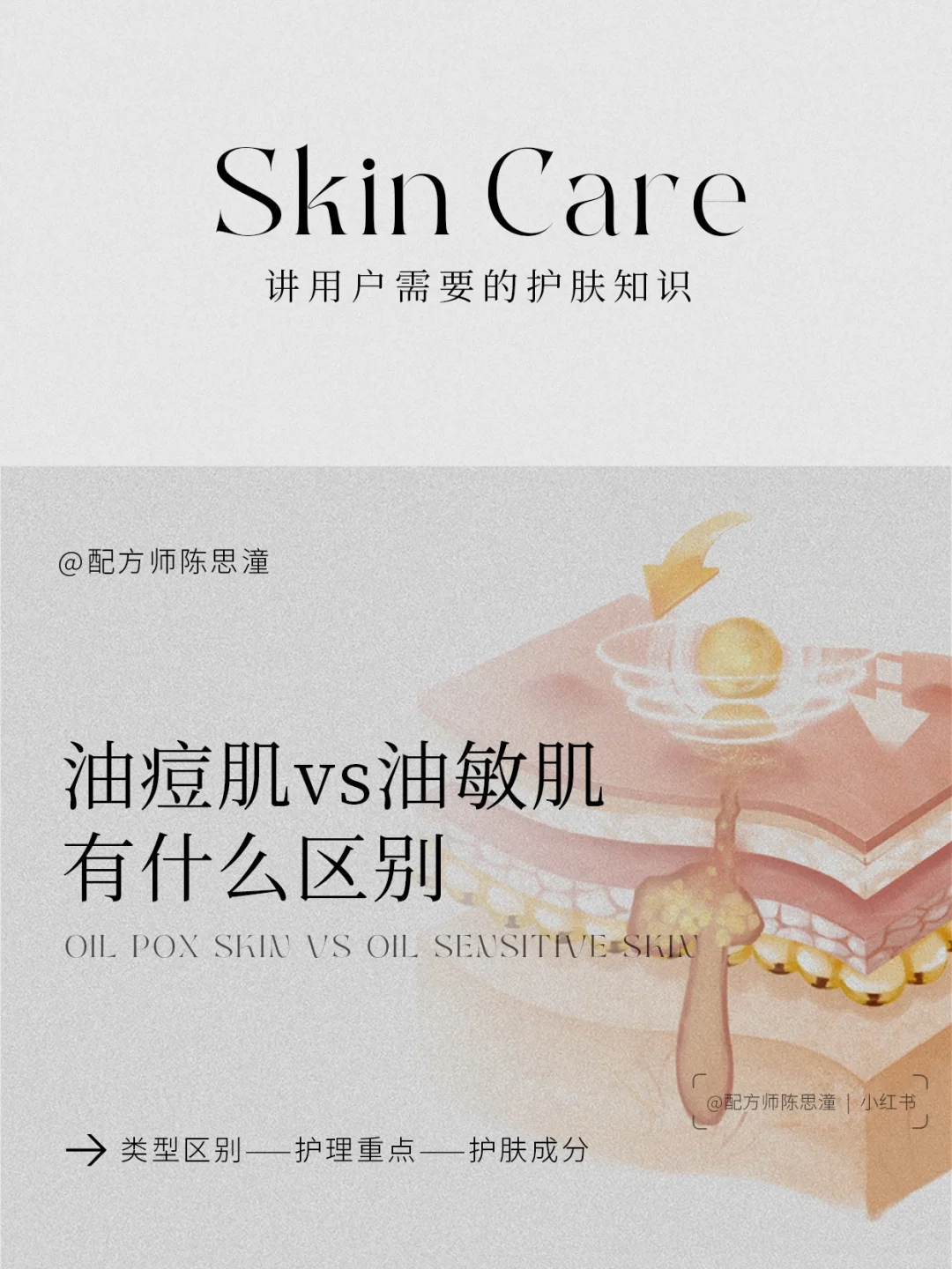 护肤知识｜油痘肌vs油敏肌到底有什么区别