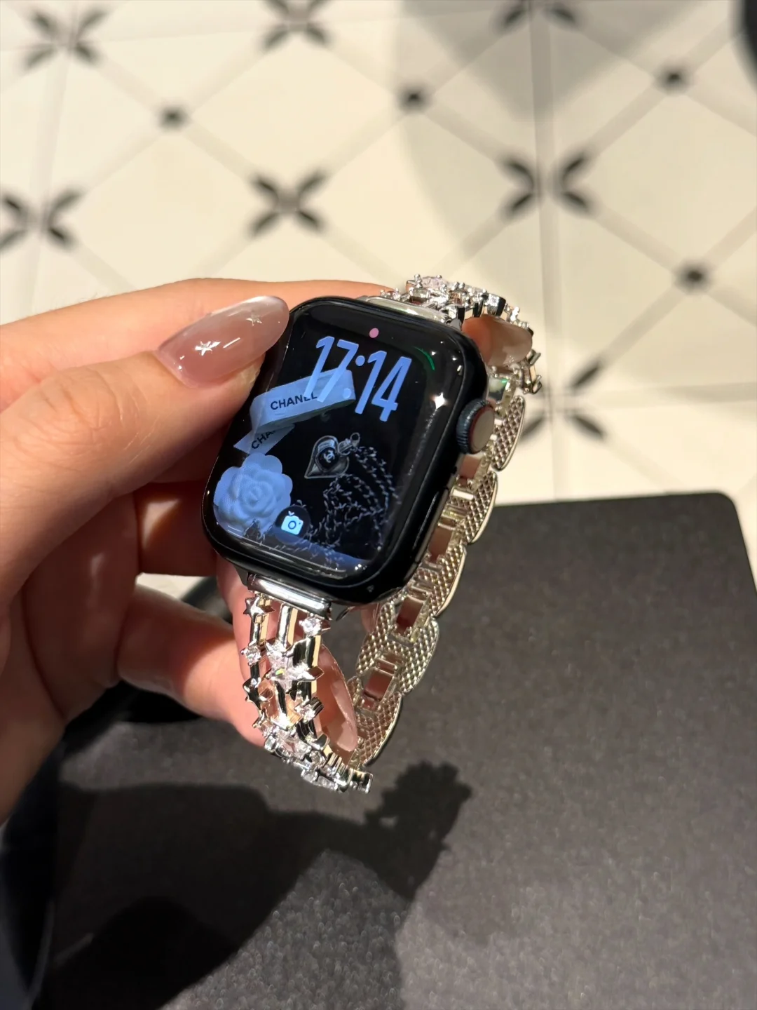 爆闪星星碎钻手镯꙳.AppleWatch完全仙女感…