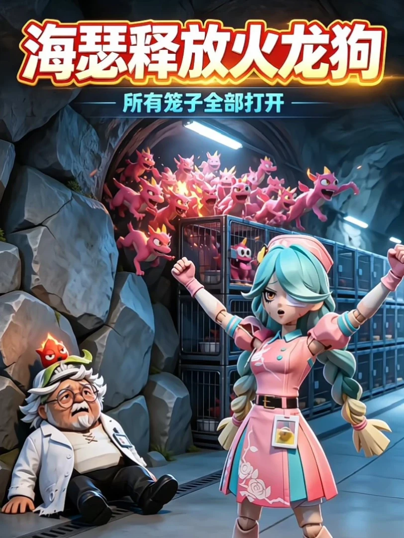 惊魂夜海瑟释放火龙狗