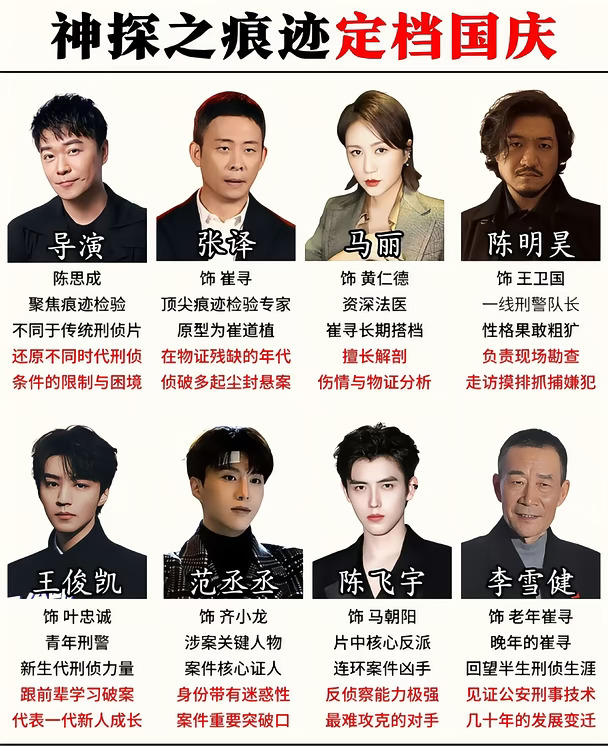 神探之痕迹定档国庆