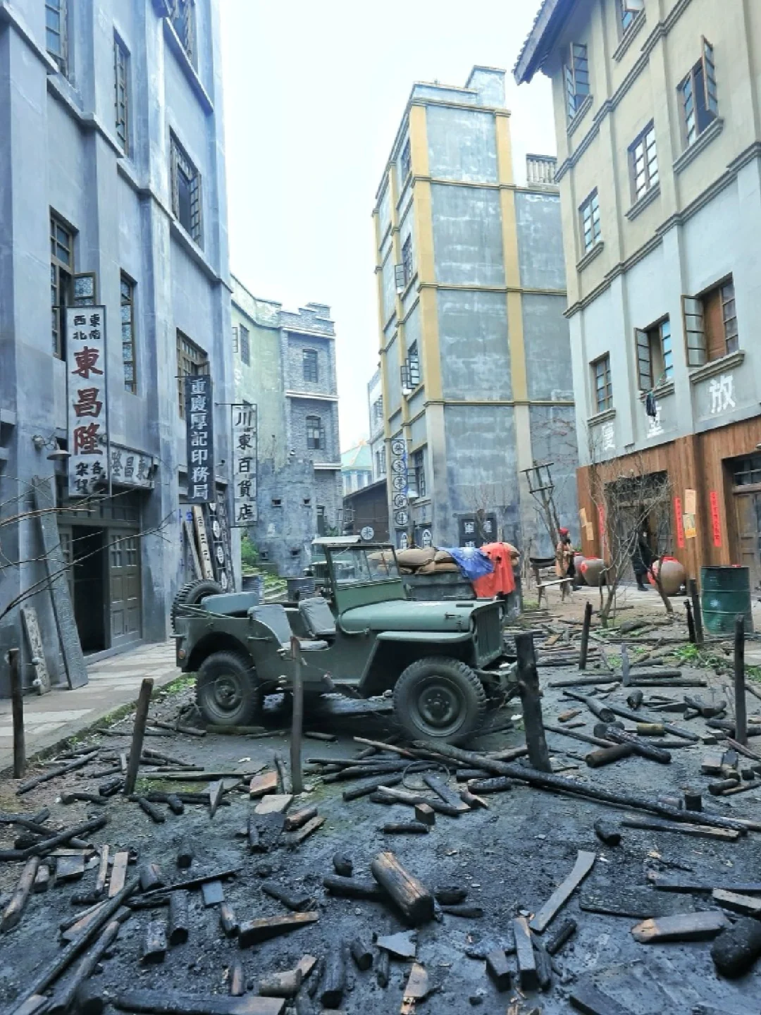 冯小刚拍《1942》电影的重要取景地！完美的复刻了当初老重庆的样子！在这里，不仅