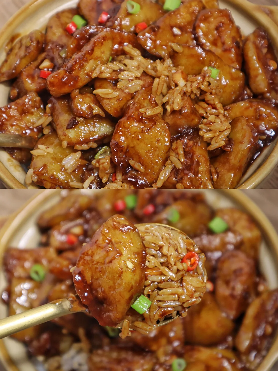 香到起飞的糖醋茄子拌饭🔥给肉都不换‼️