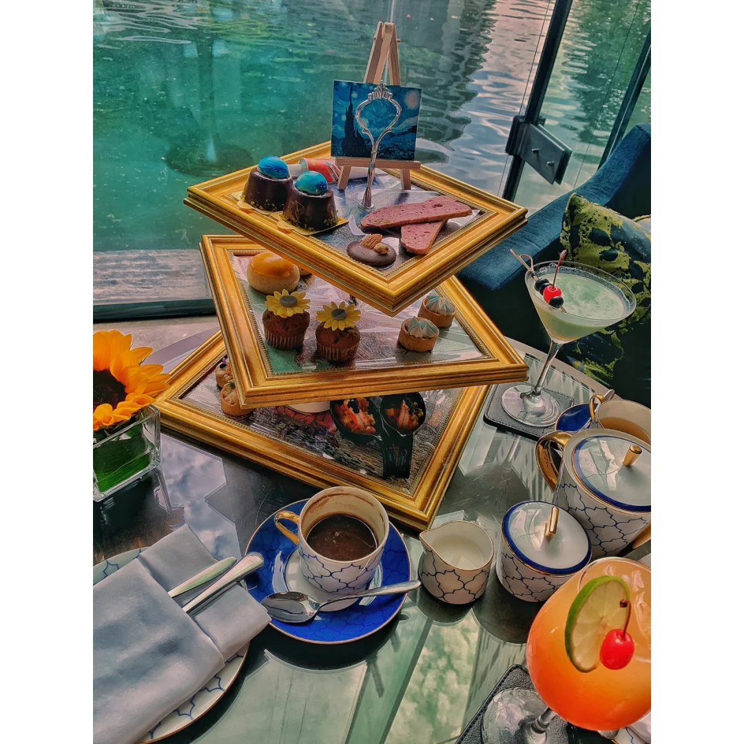 打卡前海华侨城Jw万豪—梵高主题下午茶☕️